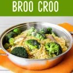 Receta de Arroz con Brócoli, Carne y Espaguetti