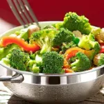 Receta de Lentejas con Brócoli, Pimientos y Guisantes