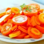 Receta de ensalada de tomate y zanahoria